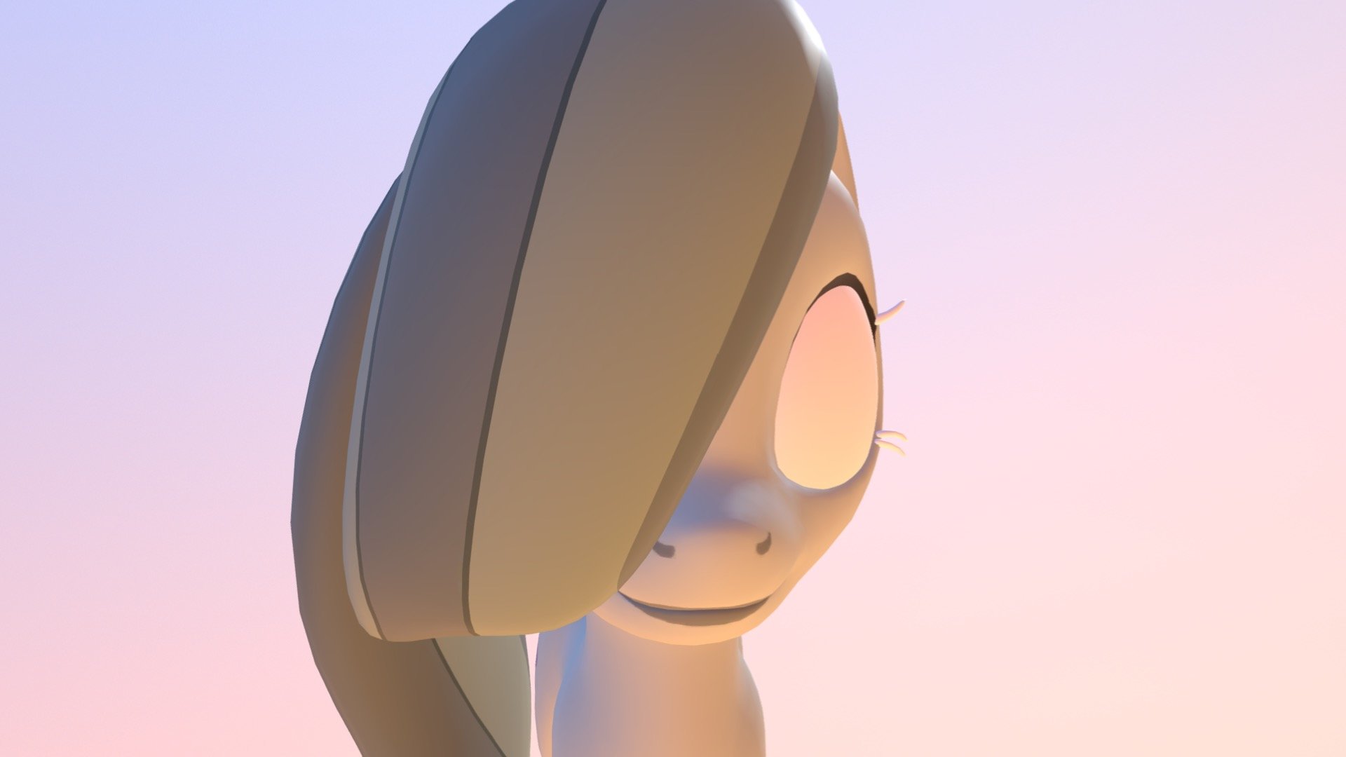 grey pony