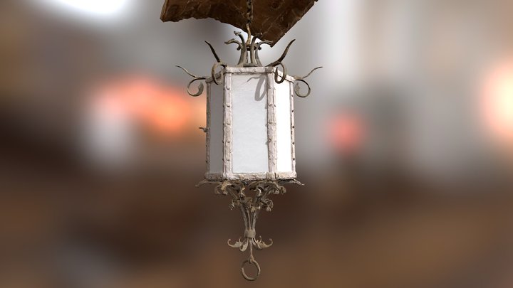 Lantern from a bigger scan 3D Model