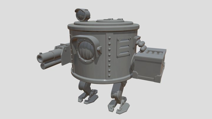 Tiny Trouble 3D Model