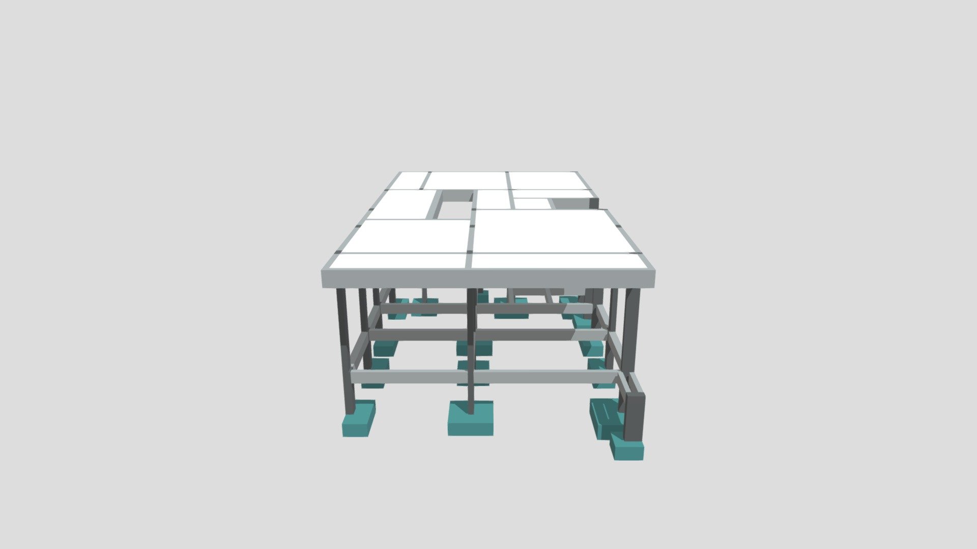 Projeto Estrutural - Residência ZC — Sketchfab embed 3D viewer