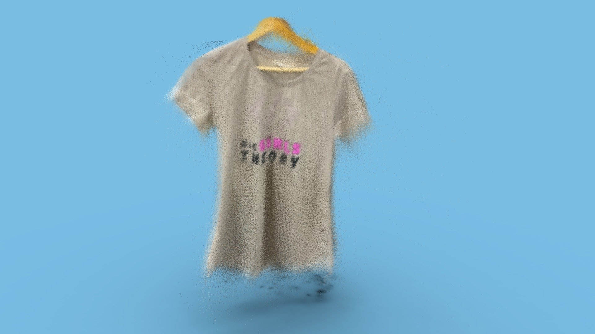 Big Girls Theory T-shirt Scan