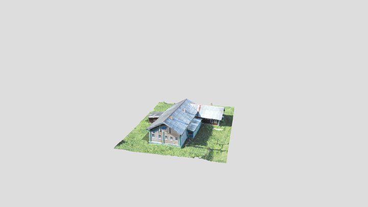 Дедушкин дом в июне 2019 года 3D Model