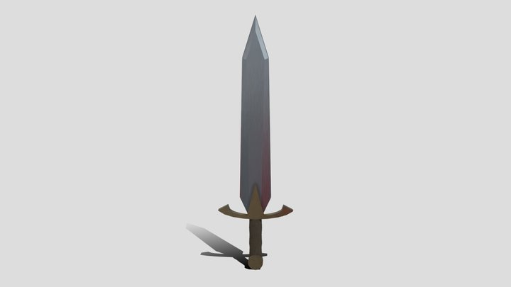 Sword (Low Poly) 3D Model