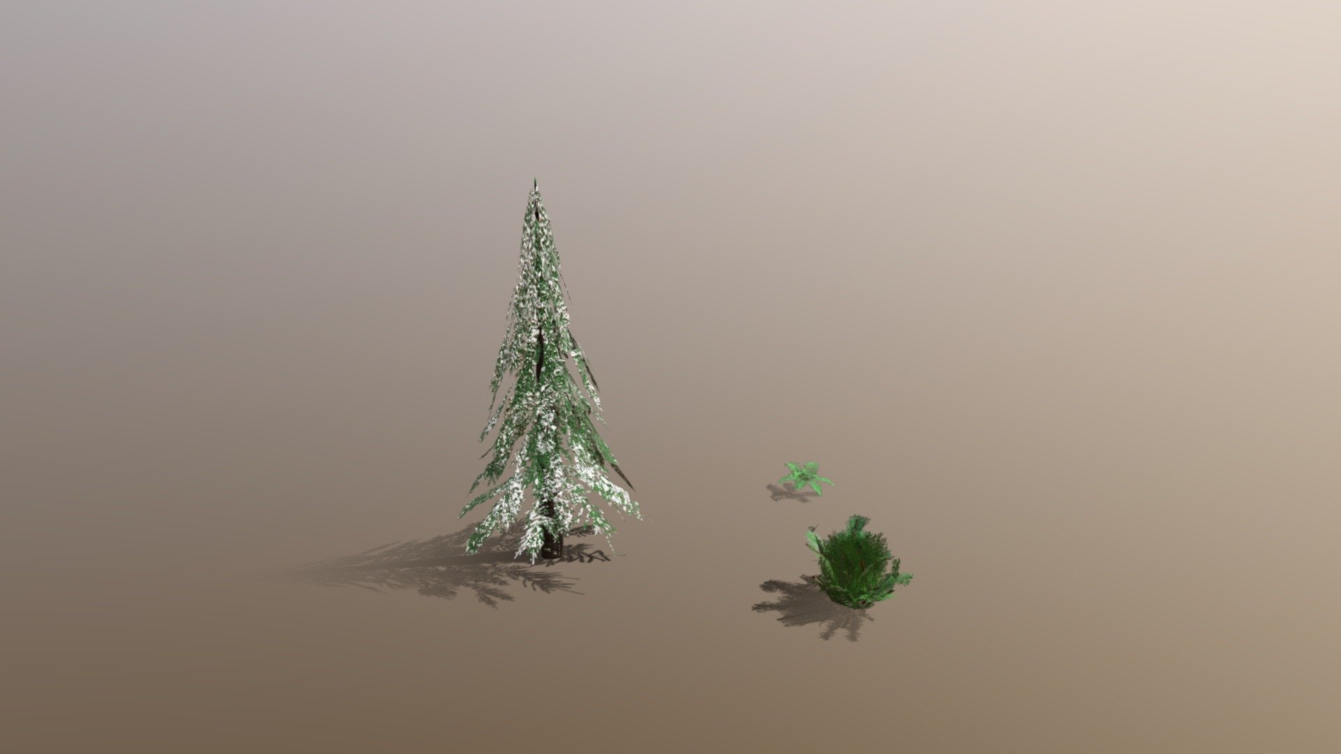 Foliage Props — Sketchfab embed 3D viewer