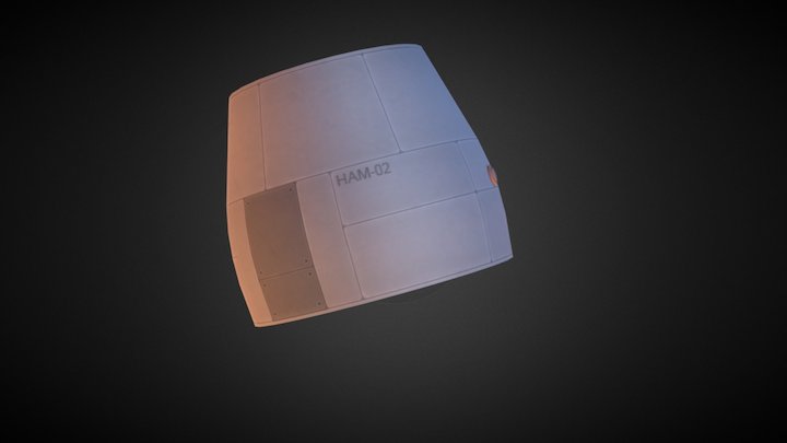 Progress Fuel Tank (1989 Onwards) 3D Model
