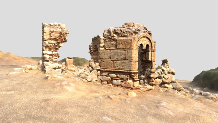 Παρεκκλήσι Αγίας Παρασκευής - Chapel Ruins 3D Model