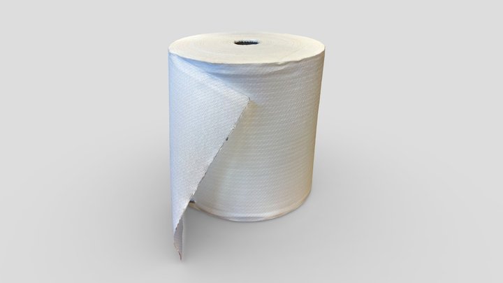 Roll of paper towel 3D Model