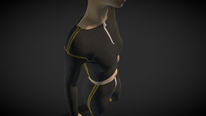 комбинезон_Фёдорова Лиза_хтк2 3D Model