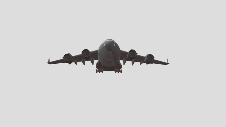 FREE! American defense plane 3D Model