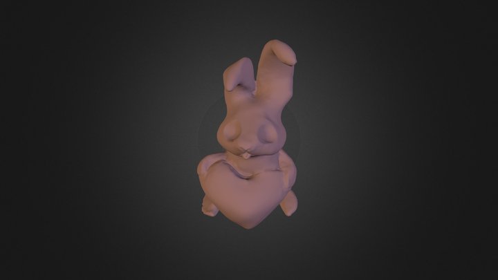 bunny love 3D Model