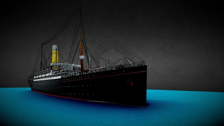 RMS Canopic 3D Model