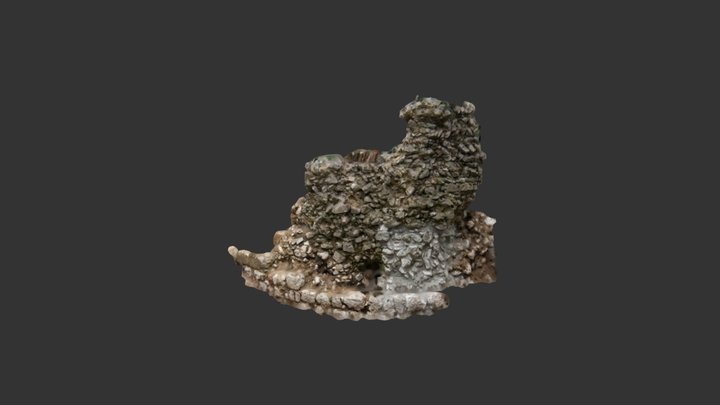 Ried Castle - Remains of keep - 2010 3D Model