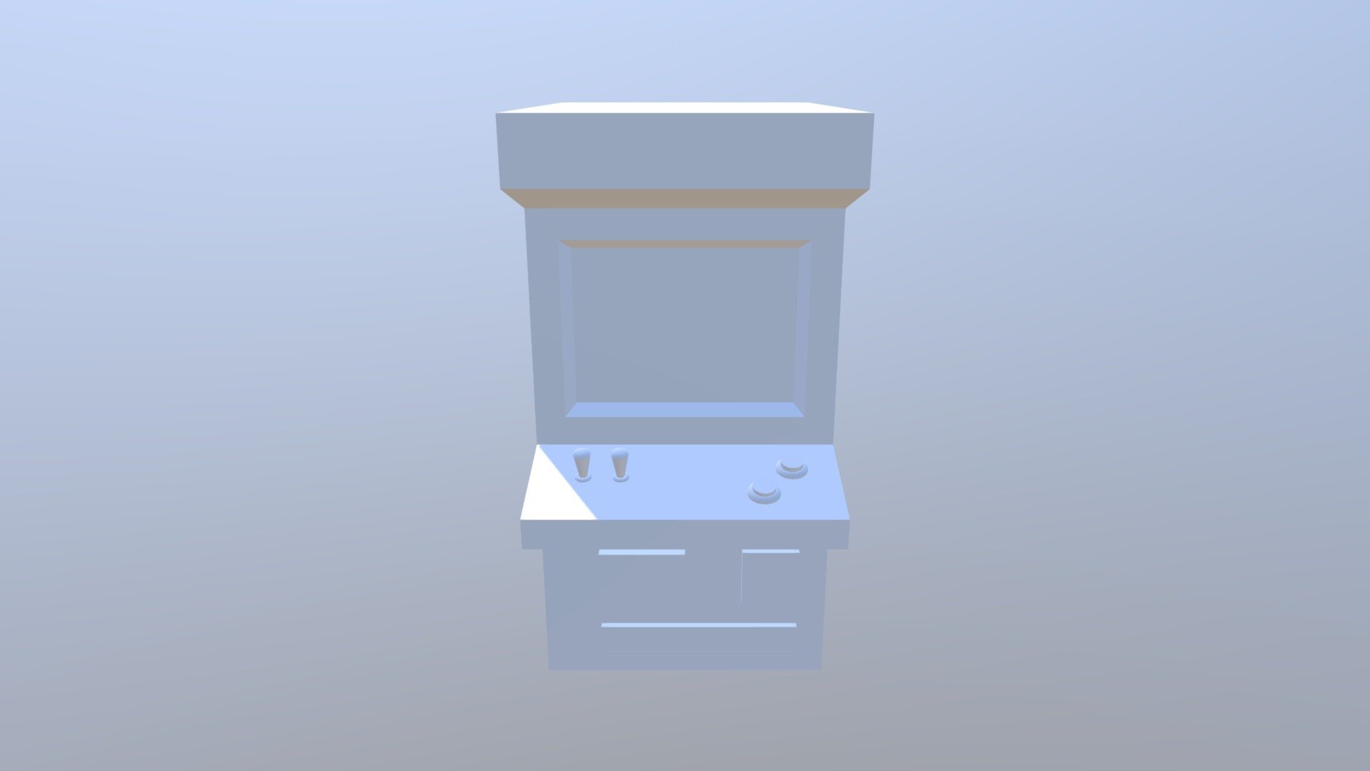 Arcade Machine - 3D model by kellym [24ee55f] - Sketchfab