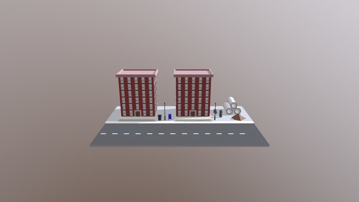 Street 3D Model