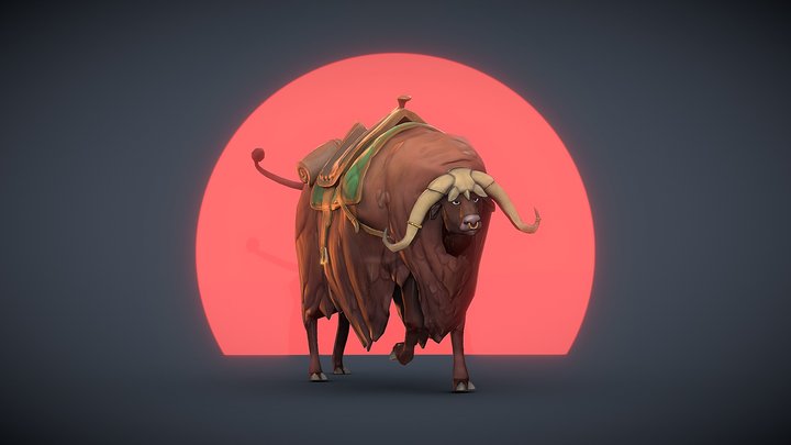 Traveling Companion - Stylized Creature 3D Model