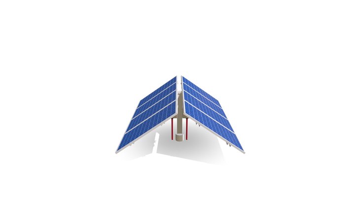 Solar Panel 3D Model