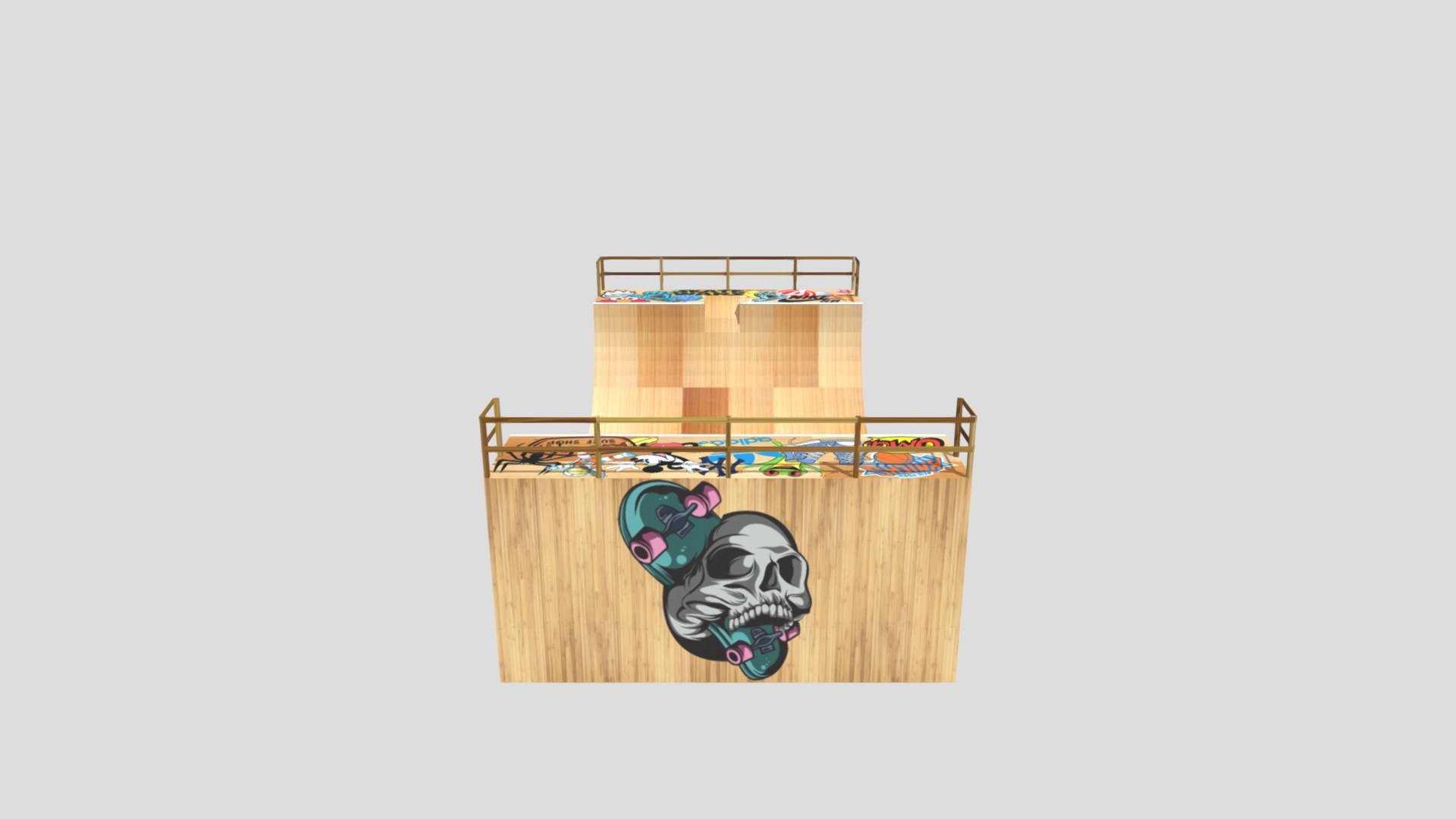 Textured Halfpipe Export