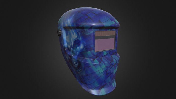 Welding Mask 3D Model