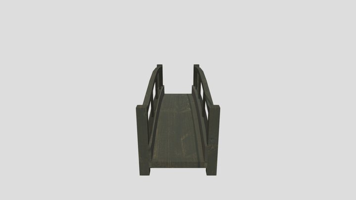 FantasyGarden - Bridge 3D Model