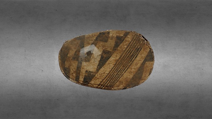 NHMU Ceramic Sherd 1009 3D Model