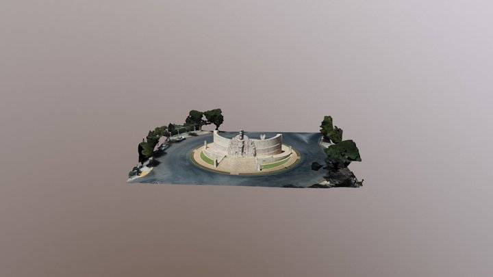 Monumento a la Patria, Mérida, Yucatán. 3D Model