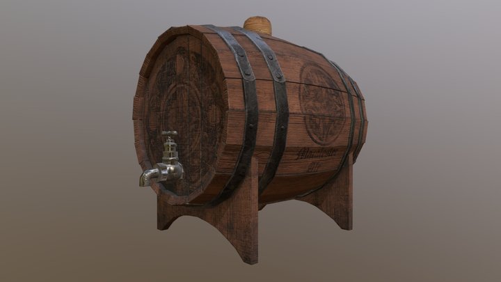 Keg 3D Model