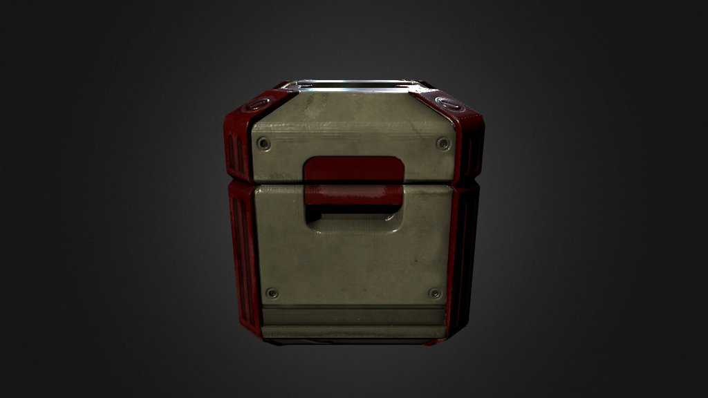 Sci-Fi Crate [Model Provided] - 3D model by James Farr (@cosmo ...