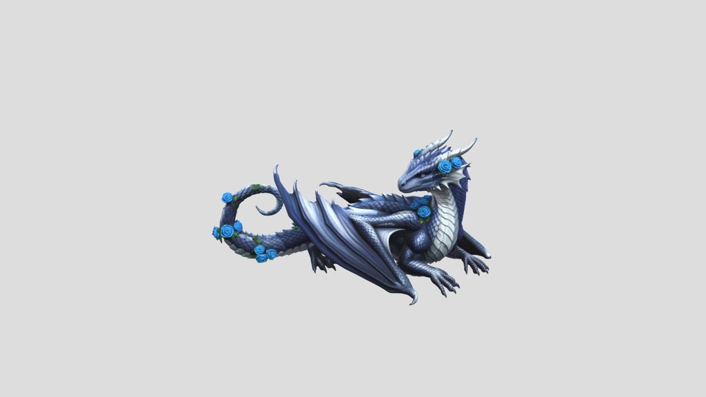 Azure Blossom Guardian