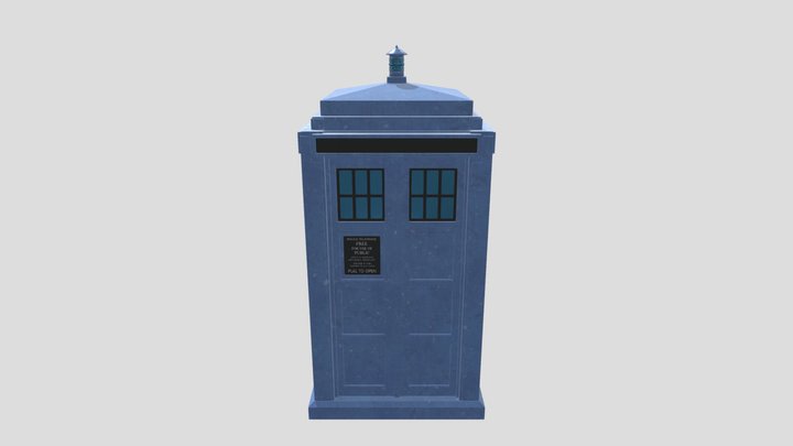 TARDIS 3D Model