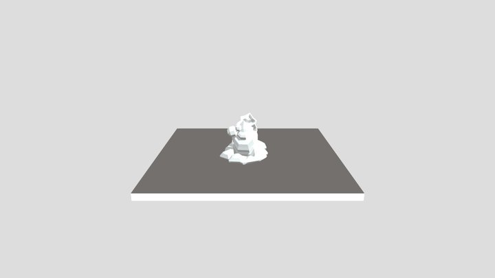 Hollow Knight Egg And Bridge 3D Model