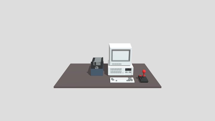 Computer 3D Model