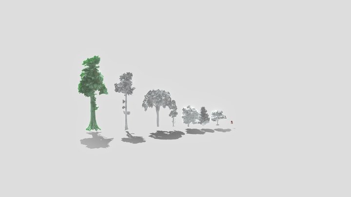 trees9 3D Model