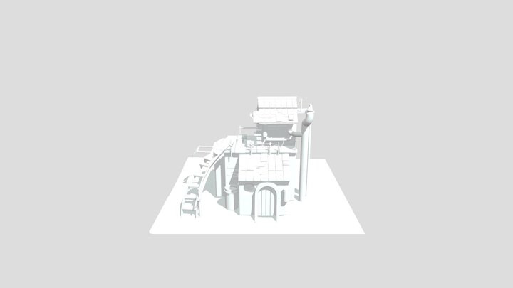 Old House 3D Model