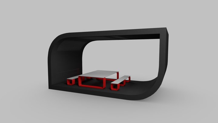 smart gazebo 3D Model