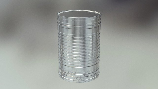 Tin Can 3D Model