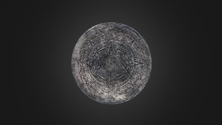 Sun stone/Calendar stone (T2016.41.1) 3D Model