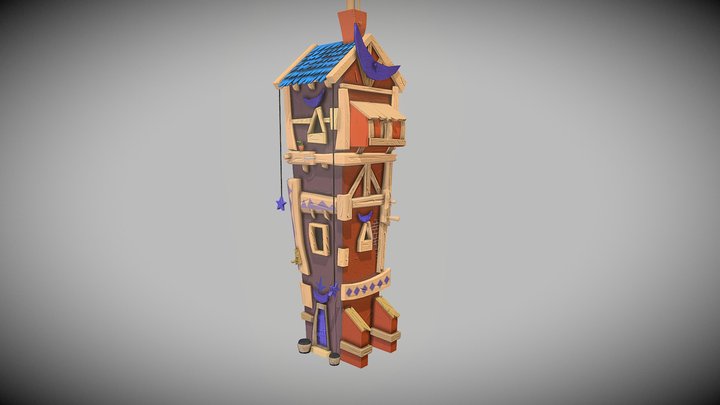 Dream House 3D Model