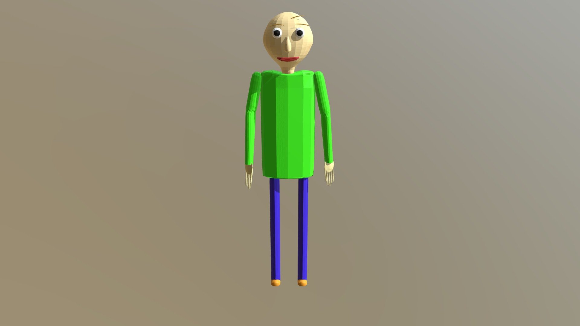 Random Baldi's Basics Characters - Download Free 3D model by  Johnthe3dModeler (@Johnthe3dModeler) [df651cd]