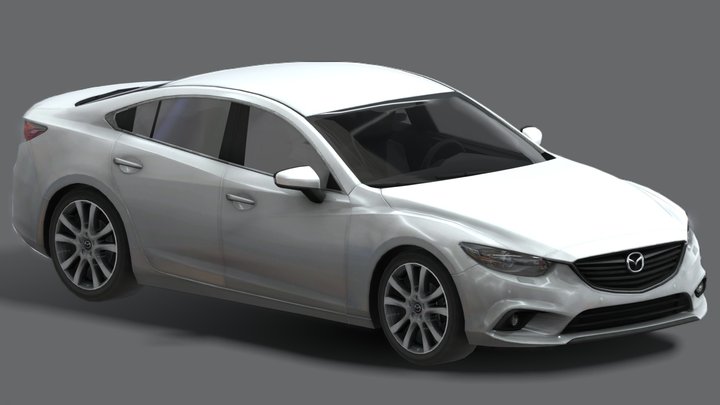 2015 Mazda 6 – Free 3D Model STL