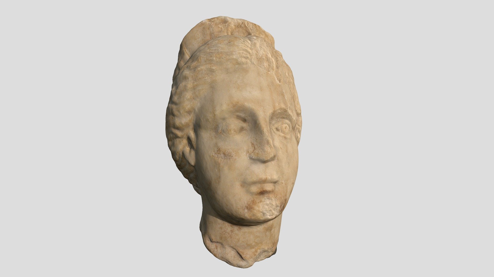 Head of Tyche of Sirmium | Museum of Srem