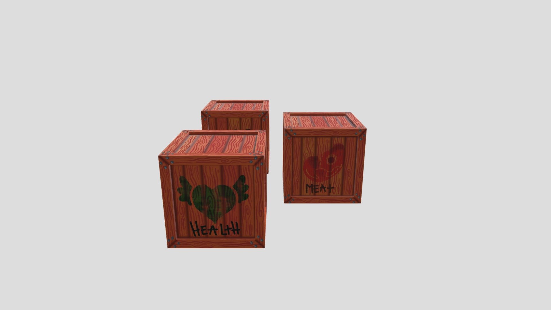 final crate painted