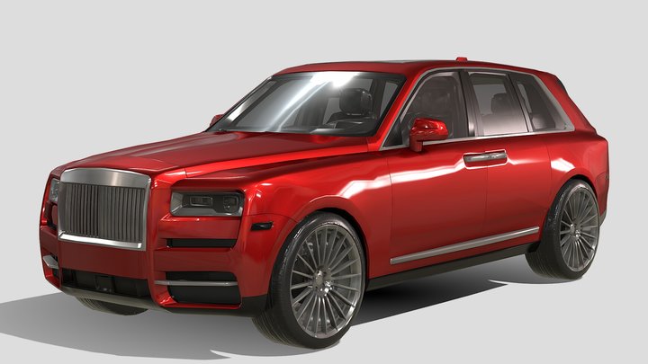 Rolls Royce cullinan 2022 3D Model