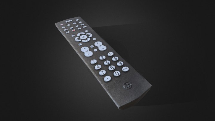 Remote Control 3D Model