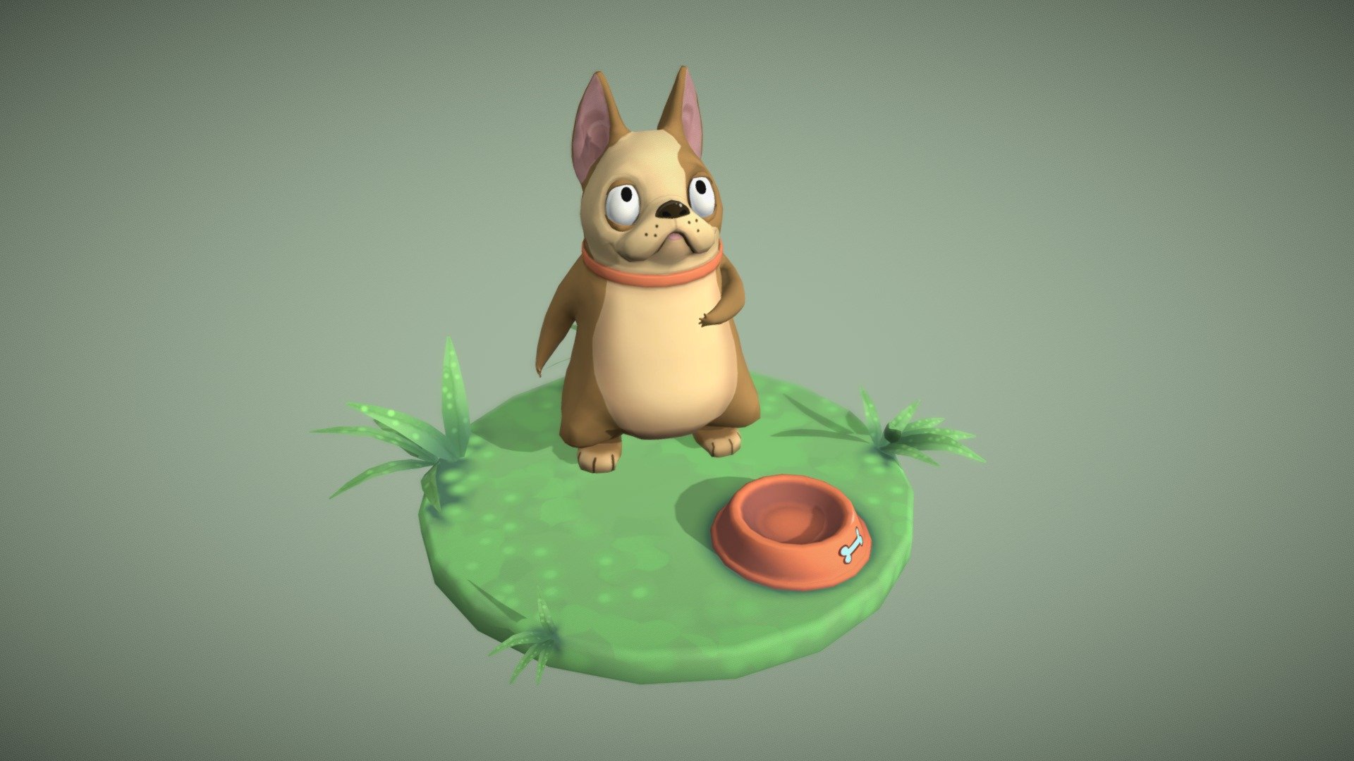 Potato Dog 3D model by Lummer [24ffb06] Sketchfab