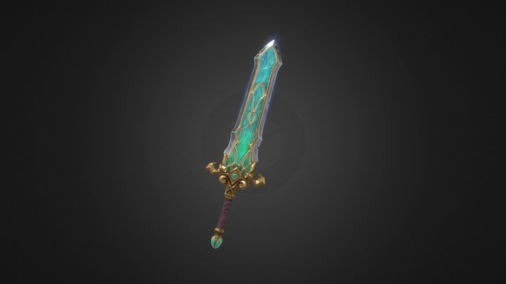 "Gaudy" Sword 3D Model