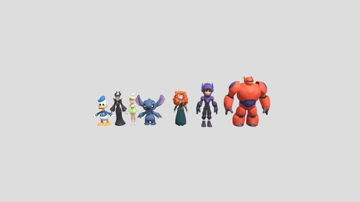 Disney Infinity2- Heroes – Modelo 3D gratuito STL