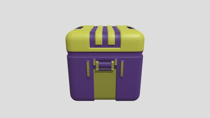 Sci-Fi Box 3D Model