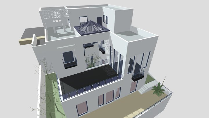 Mr RAED VILLA, A MMAN-JORDAN 3D Model