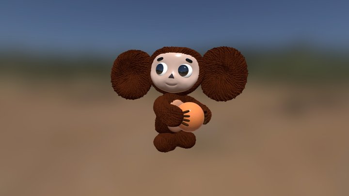 Cheburashka 3D Model
