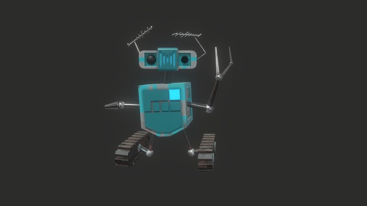 B5-C5 Star Wars Communication Droid 3D Model